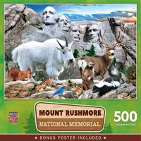 Masterpieces Mount Rushmore National Memorial 500 Piece Jigsaw Puzzle
