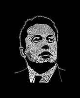 La Pop Art Men's Premium Blend Word Elon Musk T-shirt