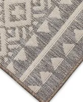 Liora Manne' Cove Peruvian Stripe 3'3" x 4'11" Outdoor Area Rug