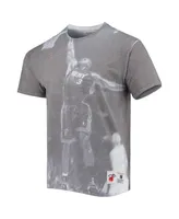 Men's Mitchell & Ness Dwyane Wade Gray Miami Heat Above The Rim Sublimated T-shirt