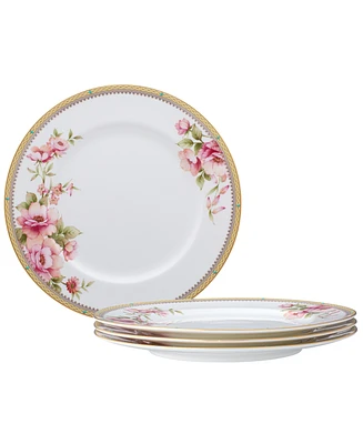 Noritake Hertford Set of 4 Dinner Plates, Service For 4