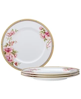 Noritake Hertford Set of 4 Dinner Plates, Service For 4