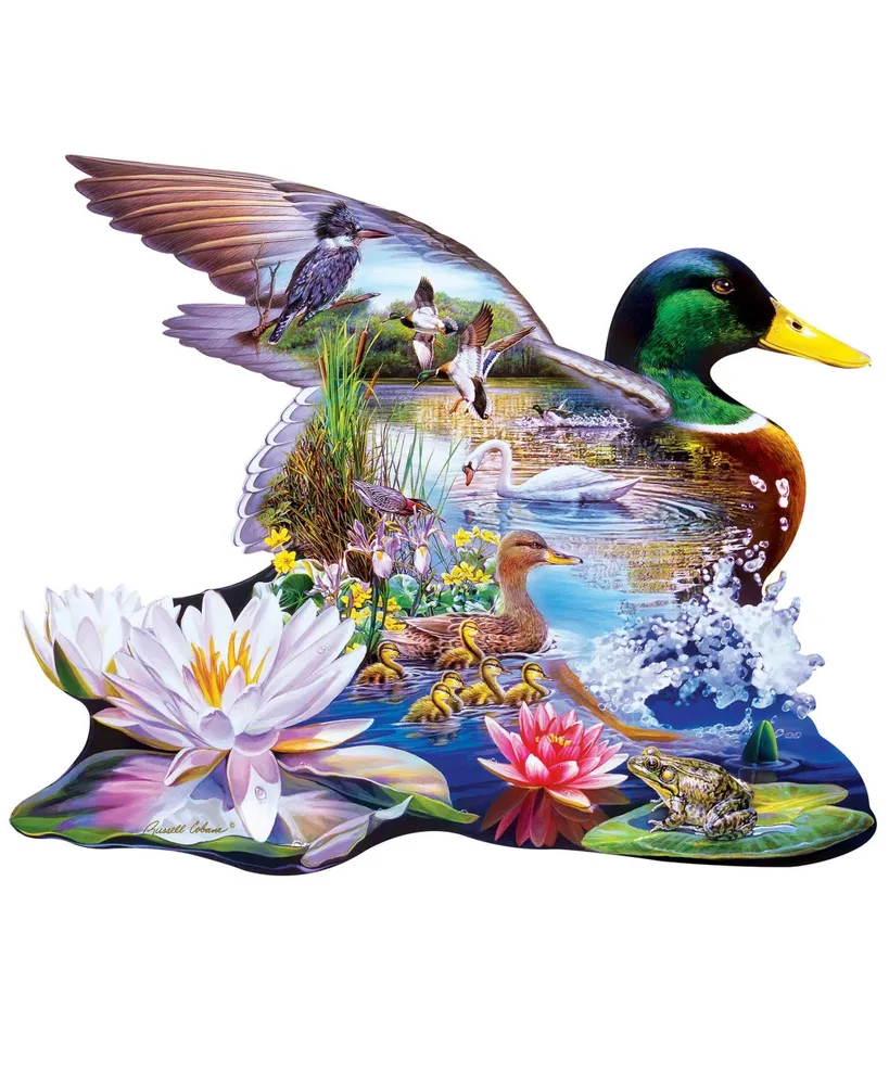 Masterpieces Shapes - Woodland Ducks 500 Piece Jigsaw Puzzle