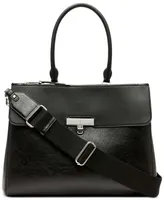 Calvin Klein Becky Turnlock Triple Compartment Convertible Tote