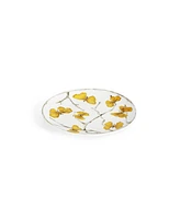 Michael Aram Butterfly Ginkgo 4 Piece Gold-Tone Tidbit Plate Set