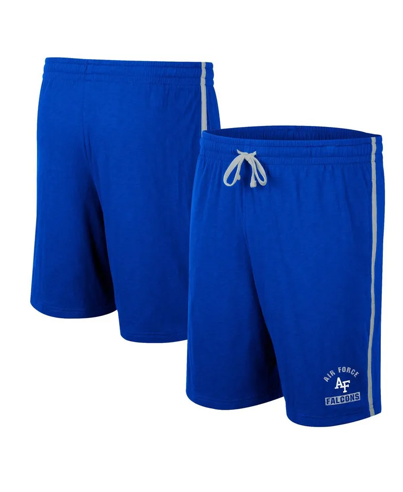 Men's Colosseum Royal Air Force Falcons Thunder Slub Shorts