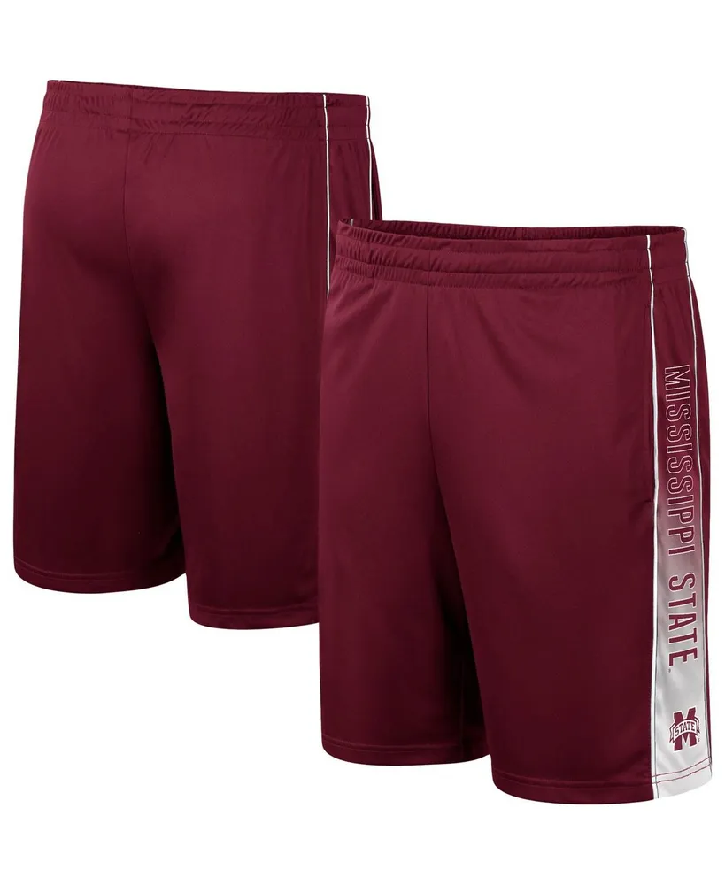 Men's Colosseum Maroon Mississippi State Bulldogs Lazarus Shorts