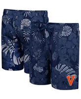 Men's Colosseum Navy Virginia Cavaliers The Dude Swim Shorts