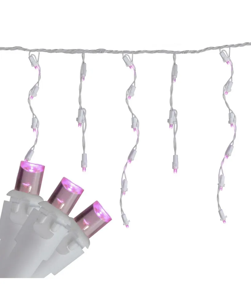 Northlight 100 Count Led Wide Angle Icicle Christmas Lights with Wire, 5.5'