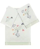 Linum Home Textiles Turkish Cotton Stella Embellished Towel Set