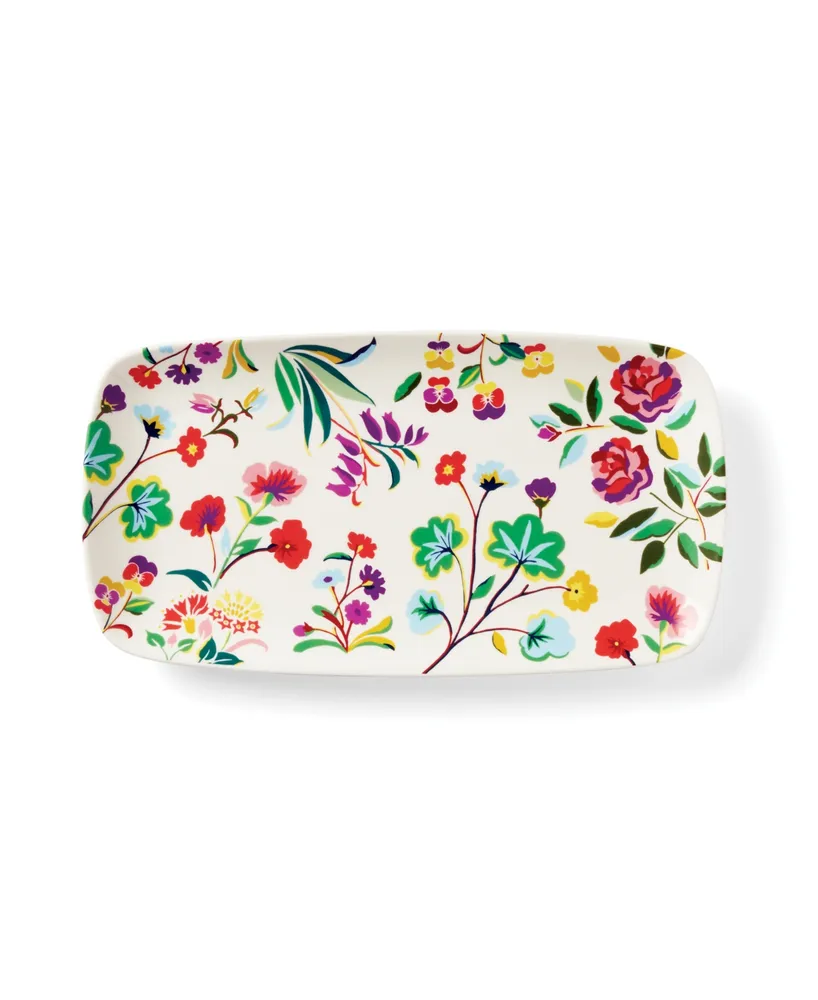 kate spade new york Garden Floral Hors D'Oeuvres Tray