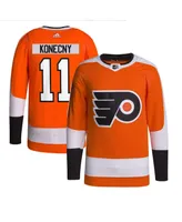 Men's adidas Travis Konecny Orange Philadelphia Flyers Authentic Pro Home Player Jersey