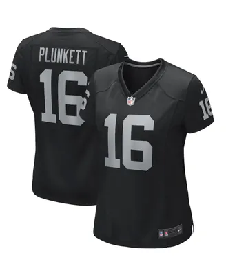 Women's Nike Jim Plunkett Black Las Vegas Raiders Game Retired Player Jersey