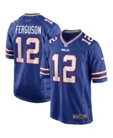 Men's Nike Joe Ferguson Royal Buffalo Bills Game Retired Player Jersey