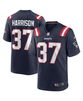 Men's Nike Rodney Harrison Navy New England Patriots Game Retired Player Jersey