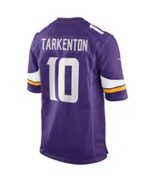 Men's Nike Fran Tarkenton Purple Minnesota Vikings Game Retired Player Jersey