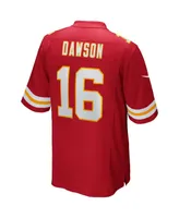 Men's Nike Len Dawson Red Kansas City Chiefs Game Retired Player Jersey