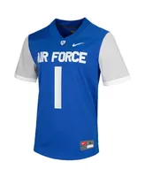 Men's Nike #1 Royal Air Force Falcons Untouchable Game Jersey