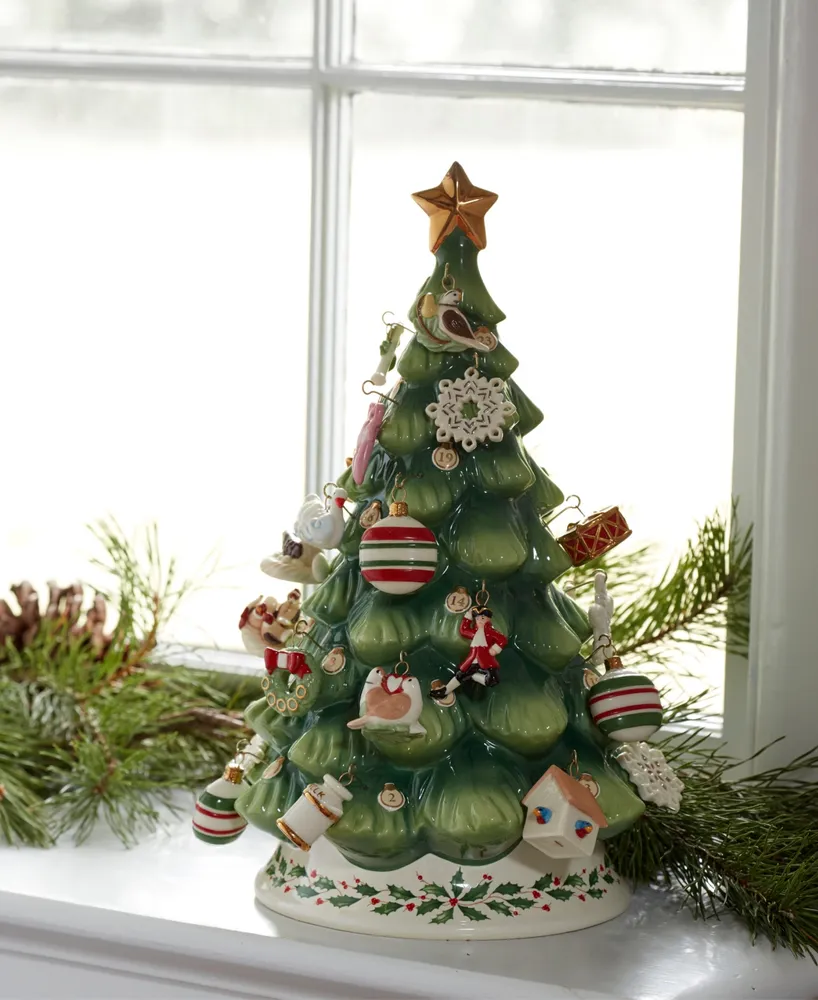 Treasured Traditions Days of Christmas Tree and Ornament, Set of 25