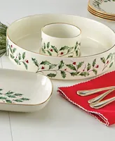 Lenox Holiday Chip & Dip Set