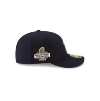 Men's New Era Navy Houston Astros 2022 World Series Champions Side Patch Low Profile 59FIFTY Fitted Hat