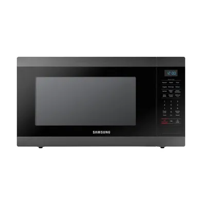 1.9 Cu. Ft. Black Stainless Countertop Microwave