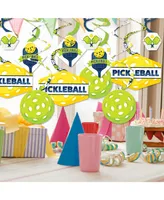 Let's Rally Pickleball Birthday or Retirement Party Decoration Swirls 40 Ct
