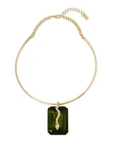 Robert Lee Morris Soho Snake Pendant Necklace