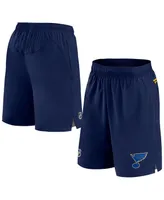 Men's Fanatics Navy St. Louis Blues Authentic Pro Rink Shorts