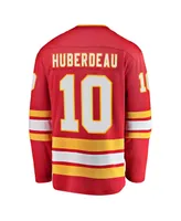 Men's Fanatics Jonathan Huberdeau Red Calgary Flames Home Breakaway Player Jersey