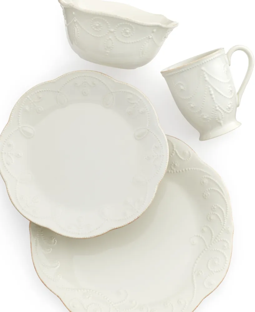 Lenox Dinnerware, French Perle 4 Piece Place Setting