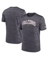 Men's Nike Black Atlanta Falcons Sideline Velocity Athletic Stack Performance T-shirt