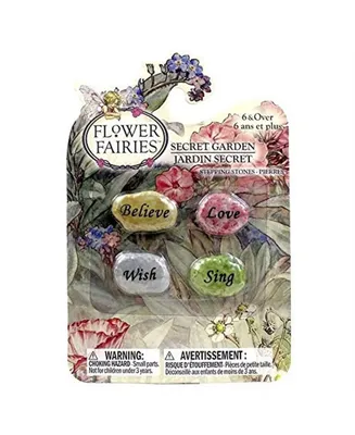 Flower Fairies Secret Garden (FF1010)- Set of 4 Stepping Stones