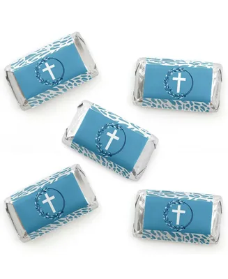 Elegant Cross - Mini Candy Bar Wrapper Stickers