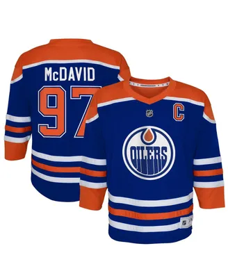 Infant Boys and Girls Connor McDavid Royal Edmonton Oilers Home Replica Player Jersey