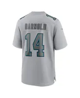 Men's Nike Sam Darnold Gray Carolina Panthers Atmosphere Fashion Game Jersey