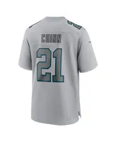 Men's Nike Jeremy Chinn Gray Carolina Panthers Atmosphere Fashion Game Jersey