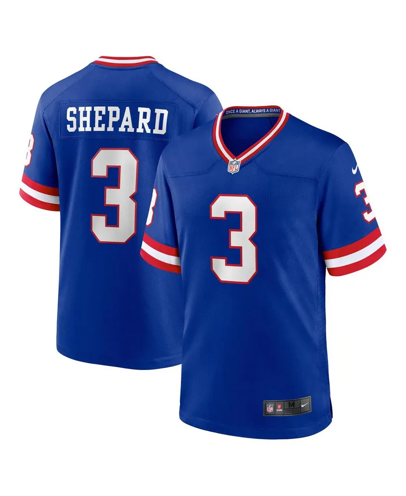 Men's Nike Sterling Shepard Royal New York Giants Classic Player Game Jersey