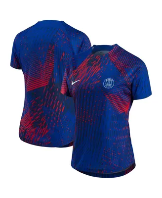Women's Nike Blue Paris Saint-Germain 2022 Pre-Match Top