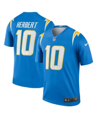 Men's Nike Justin Herbert Powder Blue Los Angeles Chargers Legend Jersey