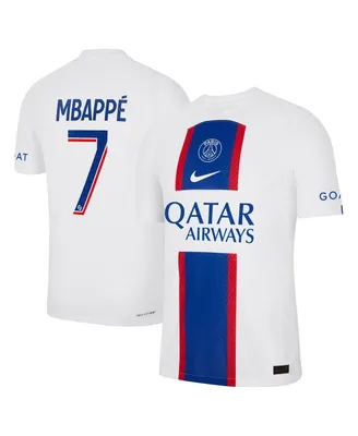 Men's Nike Kylian Mbappe White Paris Saint-Germain 2022/23 Third Vapor Match Authentic Player Jersey