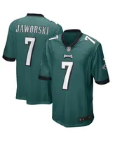 Men's Nike Ron Jaworski Midnight Green Philadelphia Eagles Game Retired Player Jersey