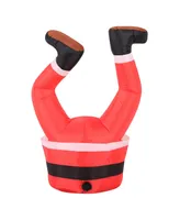 Hurley Christmas Inflatable Santa Legs, 42"