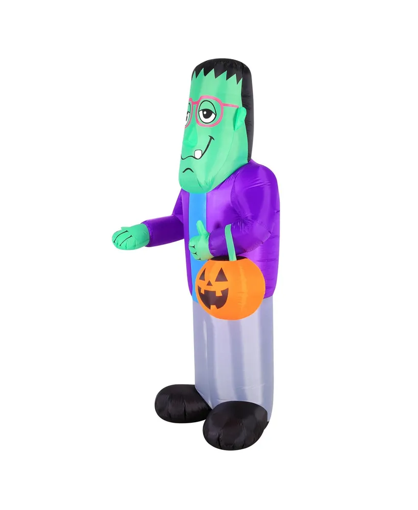 Hurley Halloween Inflatable Trick or Treat Monster, 84"