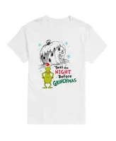 Airwaves Men's Dr. Seuss The Grinch Night Before Grinchmas Graphic T-shirt