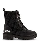 Dkny Big Girls Stassi Menia Moto Stretch Side Zipper Boot