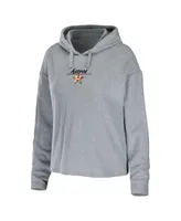 Women's Wear by Erin Andrews Heather Gray Houston Astros Logo Pullover Hoodie and Pants Sleep Set