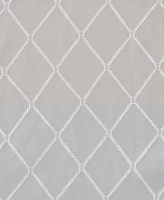 Madison Park Irina Diamond sheer Window Curtain