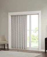 Madison Park Irina Diamond Sheer Window Curtain Panel