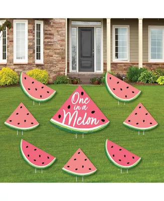 Sweet Watermelon - Outdoor Lawn Decor - Fruit Party Yard Signs - Set of 8